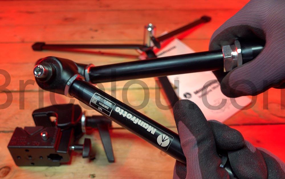 Manfrotto Magic Arm Bras magique 143 035 Super Clamp 003 Trepied ouverture Manfrotto Magic Arm Bras magique 143 035 Super Clamp 003 Trépied ouverture