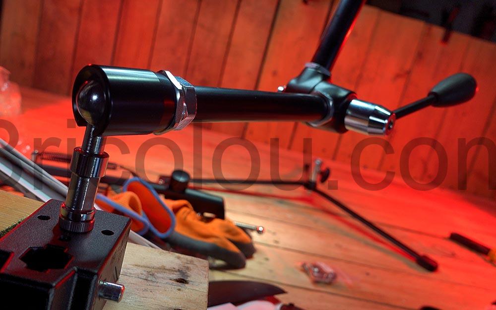 Manfrotto Magic Arm Bras magique 143 035 Super Clamp 003 Trepied vis Manfrotto Magic Arm Bras magique 143 035 Super Clamp 003 Trépied vis
