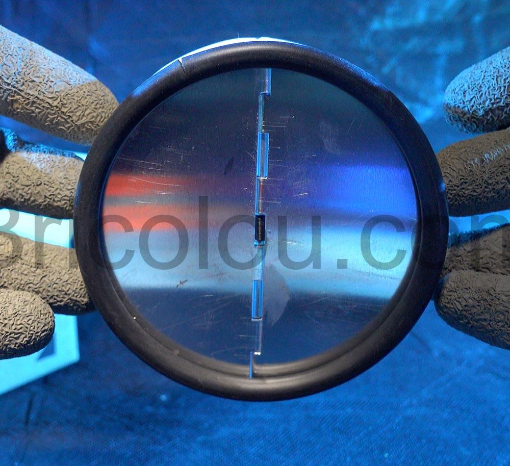 Neverest RKI 100 mm Clapet Anti Retour Ventilation Interieur extracteur VMC face Neverest RKI 100 mm Clapet Anti Retour Ventilation Intérieur extracteur VMC face