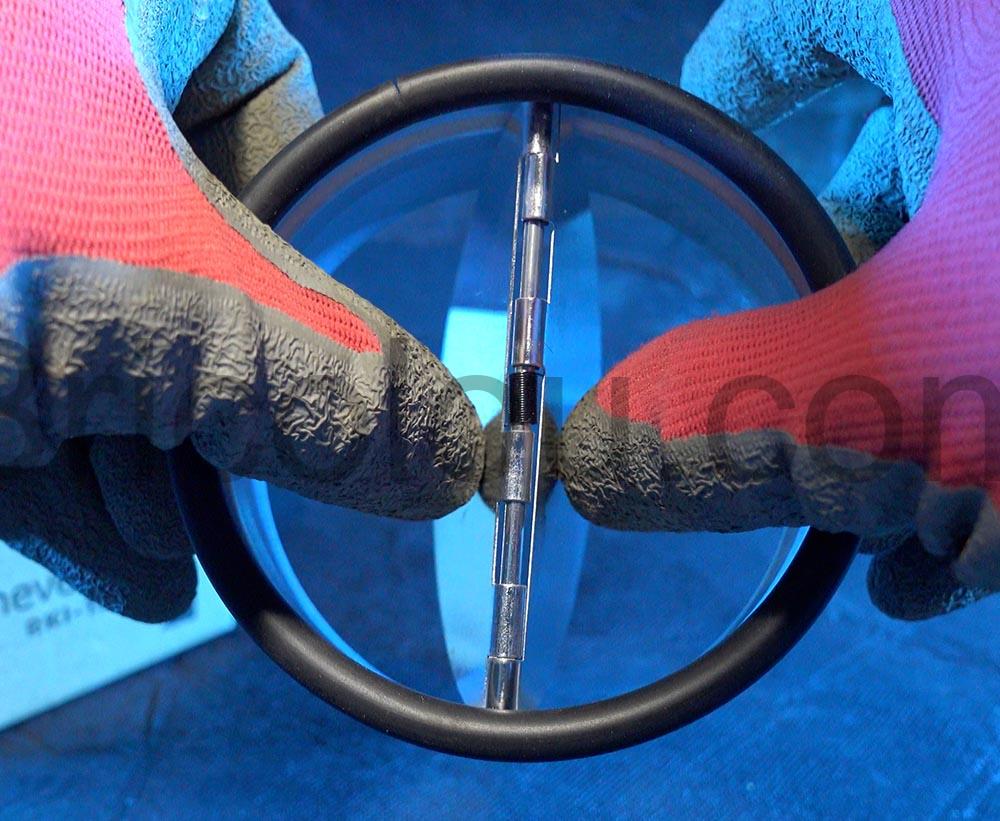 Neverest RKI 100 mm Clapet Anti Retour Ventilation Interieur extracteur VMC ouvert Neverest RKI 100 mm Clapet Anti Retour Ventilation Intérieur extracteur VMC ouvert