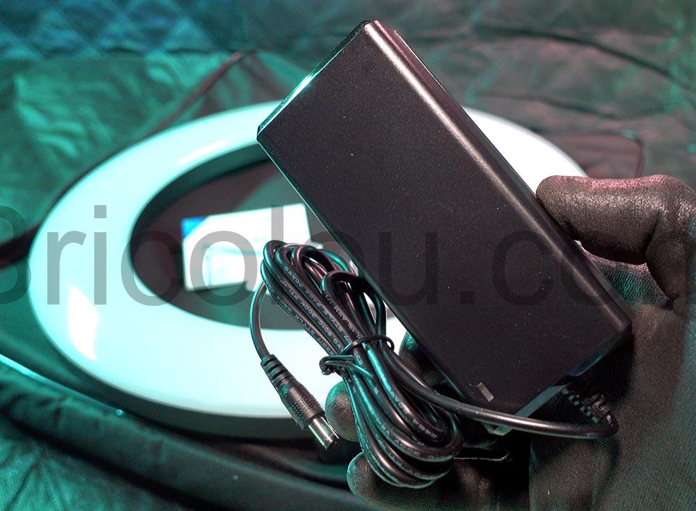 ORDRO Anneau Lumineux LED RVB 16 pouces 544LEDs 60W alimentation ORDRO Anneau Lumineux LED RVB 16 pouces 544LEDs 60W alimentation