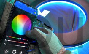 ORDRO Anneau Lumineux LED RVB 16 pouces 544LEDs 60W color ORDRO Anneau Lumineux LED RVB 16 pouces 544LEDs 60W color