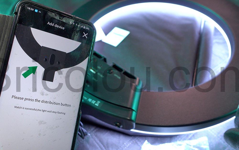 ORDRO Anneau Lumineux LED RVB 16 pouces 544LEDs 60W pairing ORDRO Anneau Lumineux LED RVB 16 pouces 544LEDs 60W pairing