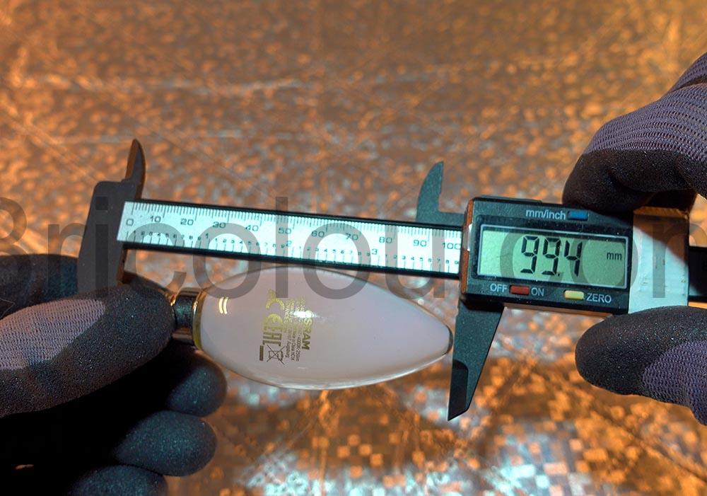 OSRAM Ampoule LED E14 4000 K 250 W Retrofit CLASSIC B dimension OSRAM Ampoule LED E14 4000 K 2,50 W Retrofit CLASSIC B dimension