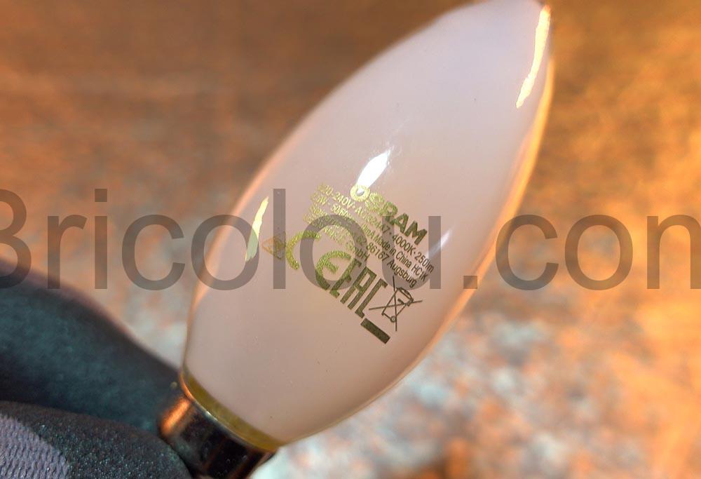 OSRAM Ampoule LED E14 4000 K 250 W Retrofit CLASSIC B dore OSRAM Ampoule LED E14 4000 K 2,50 W Retrofit CLASSIC B doré