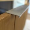 Poignée tiroir profilé aluminium SEARL 180 mm Aspect Acier Inox SO-TECH® fin