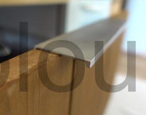 Poignee tiroir profile aluminium SEARL 180 mm Aspect Acier Inox SO TECH® fin Poignée tiroir profilé aluminium SEARL 180 mm Aspect Acier Inox SO-TECH® fin
