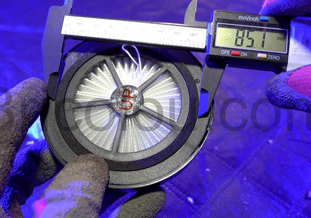 Proscenic P11 Smart Aspirateur Balai sFiltre centre diametre Proscenic P11 Smart Aspirateur Balai sFiltre centre diamètre