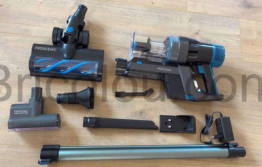 Proscenic P11 Smart Aspirateur Balai sans Fil 30KPA complet Proscenic P11 Smart Aspirateur Balai sans Fil 30KPA complet