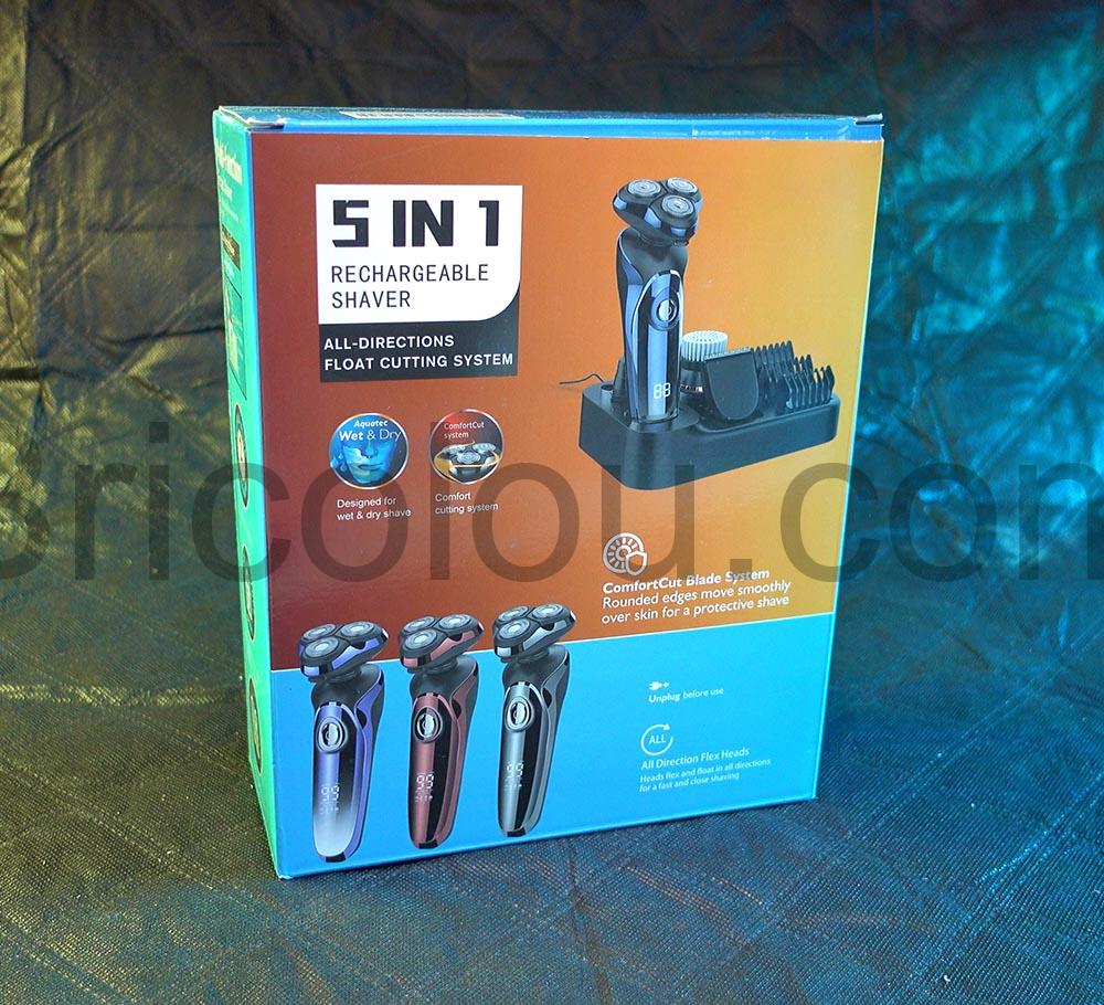 Rasoir electrique 5 en 1 tondeuse Amurhey boite Rasoir électrique 5 en 1 tondeuse Amurhey boite