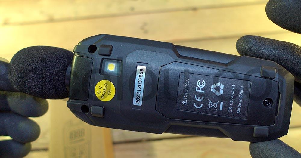 Sonometre numerique portable Decibel metre pondere AC Votery dos Sonomètre numérique portable Décibel mètre pondéré AC Votery dos