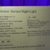 Veilleuse LED Automatique Oreunik Rechargeable USB Détecteur NK080-WH Mouvement lumens