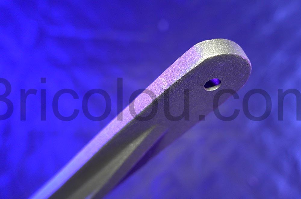 equerre etagere Gedotec Herakles Support Aluminium Mural gros plan équerre étagere Gedotec Herakles Support Aluminium Mural gros plan