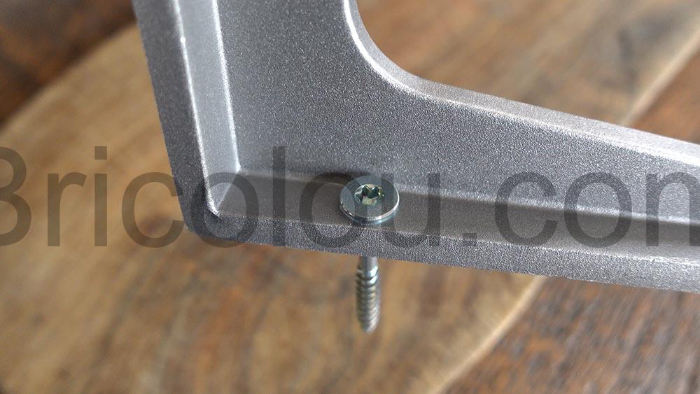 equerre etagere Gedotec Herakles Support Aluminium Mural vis équerre étagere Gedotec Herakles Support Aluminium Mural vis