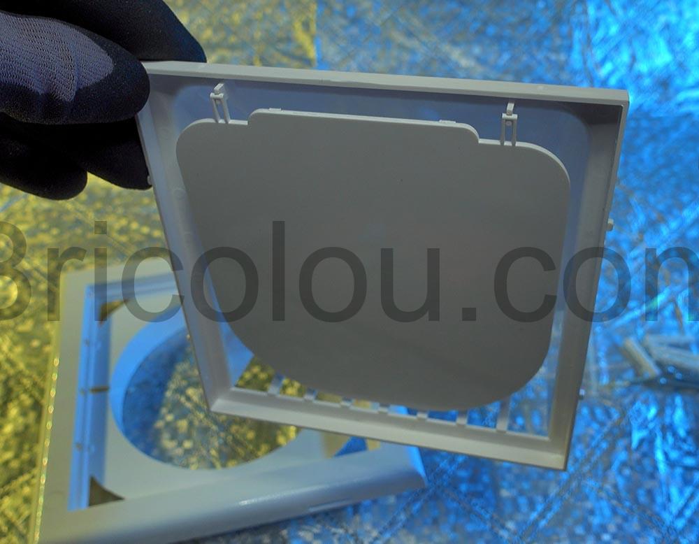 Bouche aeration VMC Aerateur grille ventilation Awenta extracteur dair clapet Bouche aération VMC Aerateur grille ventilation Awenta extracteur d'air clapet