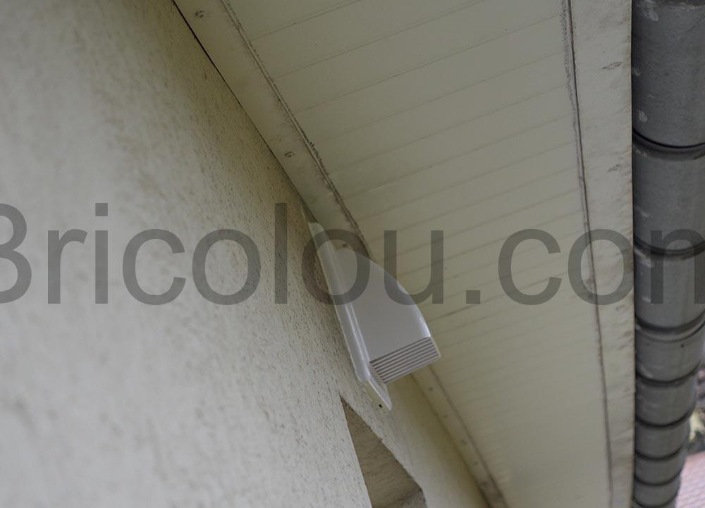 Bouche aération VMC Aerateur grille ventilation Awenta extracteur d'air mur