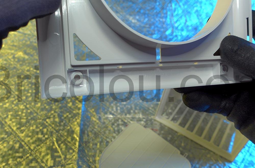 Bouche aeration VMC Aerateur grille ventilation Awenta extracteur dair vis Bouche aération VMC Aerateur grille ventilation Awenta extracteur d'air vis