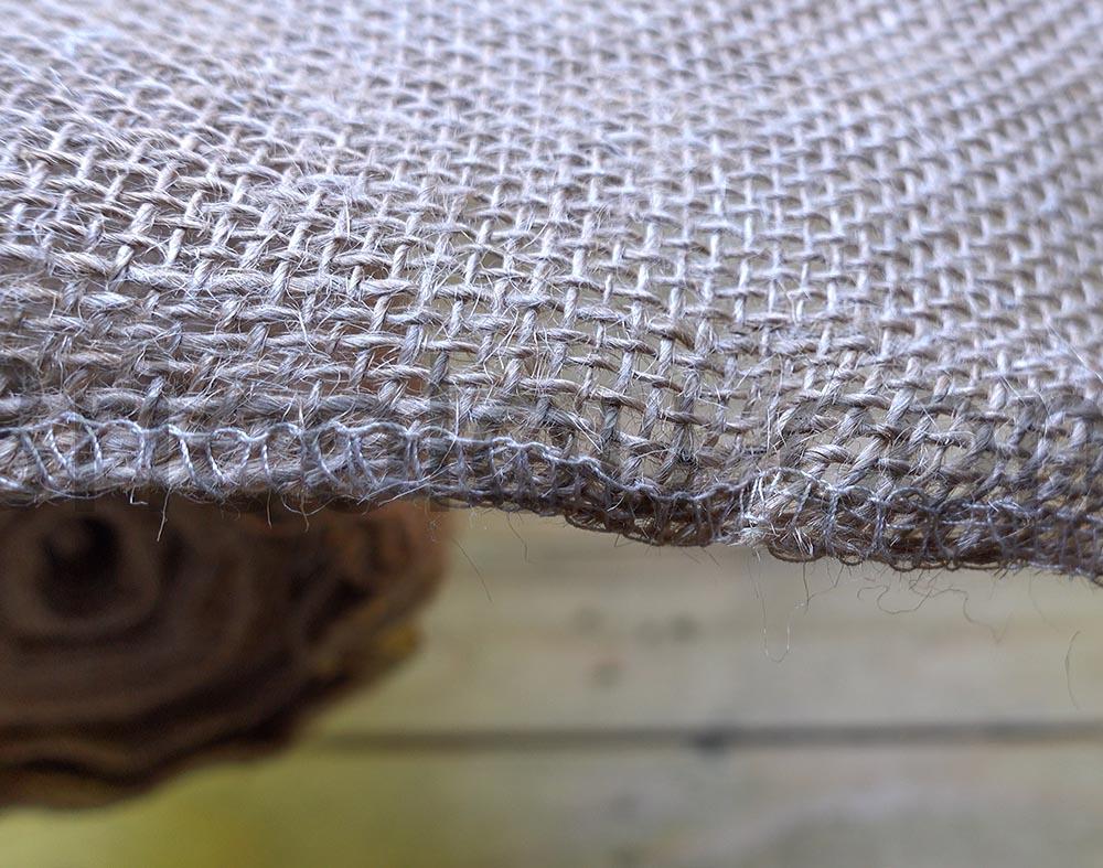 Cieex Chemin de Table Toile de Jute couture Cieex Chemin de Table Toile de Jute couture