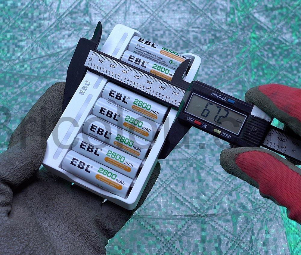 EBL Piles Rechargeables AA 2800mAh Ni MH Chargeur Rapide Individuel 9010 USB hauteur EBL Piles Rechargeables AA 2800mAh Ni-MH Chargeur Rapide Individuel 9010 USB hauteur