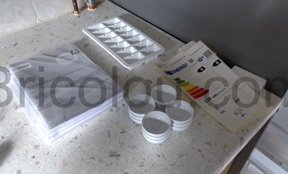 Frigo Bosch KGN39AIBT congelateur combine refrigerateur basse consommation documentation Frigo Bosch KGN39AIBT congelateur combine refrigerateur basse consommation documentation