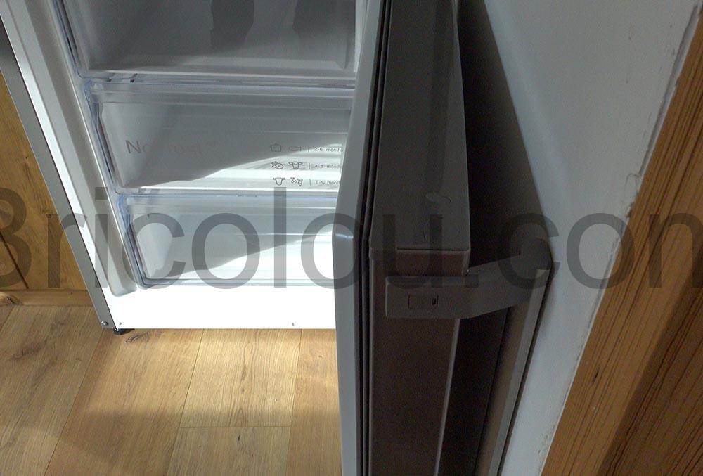 Frigo Bosch KGN39AIBT congelateur combine refrigerateur basse consommation espace mur Frigo Bosch KGN39AIBT congelateur combine refrigerateur basse consommation espace mur