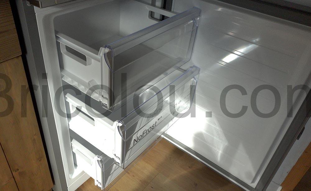 Frigo Bosch KGN39AIBT congelateur combine refrigerateur basse consommation givre Frigo Bosch KGN39AIBT congelateur combine refrigerateur basse consommation givre