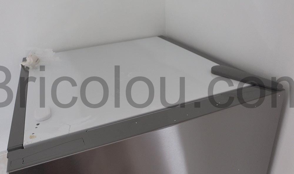 Frigo Bosch KGN39AIBT congelateur combine refrigerateur basse consommation panneau dessus Frigo Bosch KGN39AIBT congelateur combine refrigerateur basse consommation panneau dessus