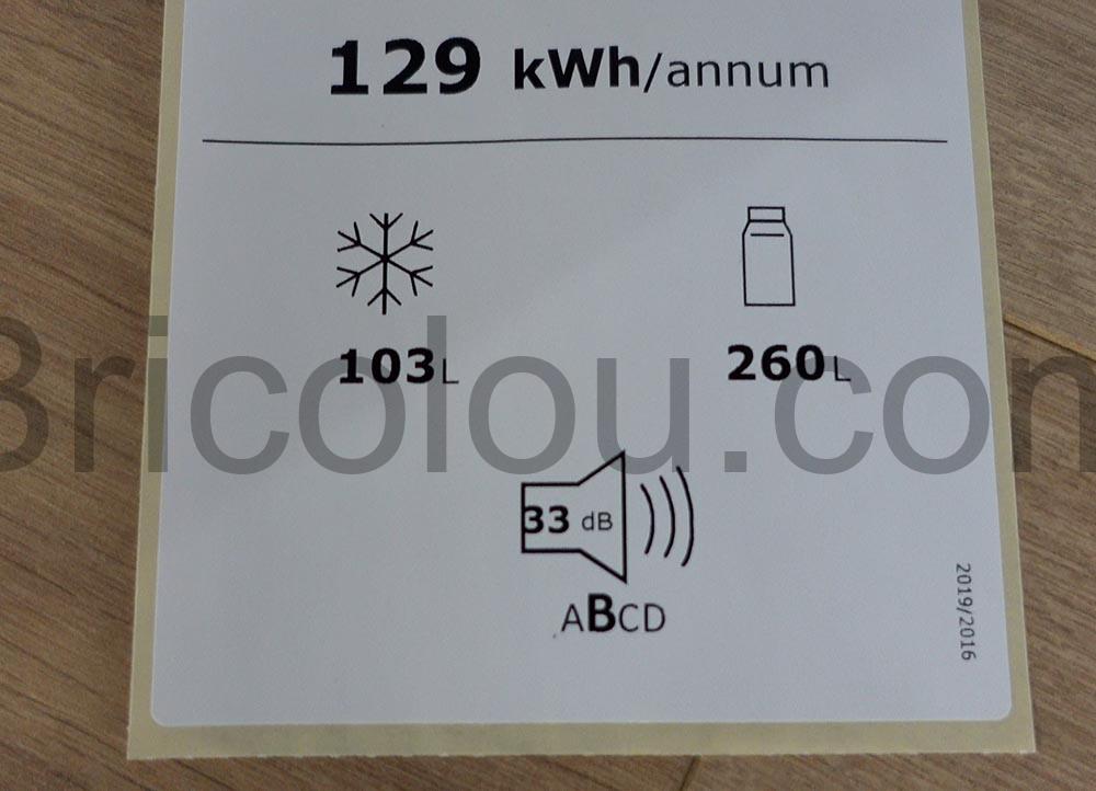 Frigo Bosch KGN39AIBT congelateur combine refrigerateur basse consommation sonore Frigo Bosch KGN39AIBT congelateur combine refrigerateur basse consommation sonore