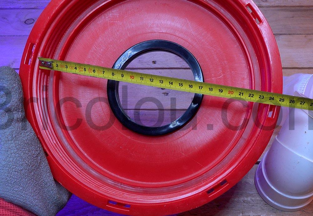 IBC Couvercle IBC Reservoir eau Filtre 245mm Pluie 23cm IBC Couvercle IBC Réservoir eau Filtre 245mm Pluie 23cm
