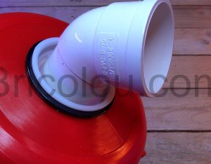 IBC Couvercle IBC Réservoir eau Filtre 245mm Pluie complet