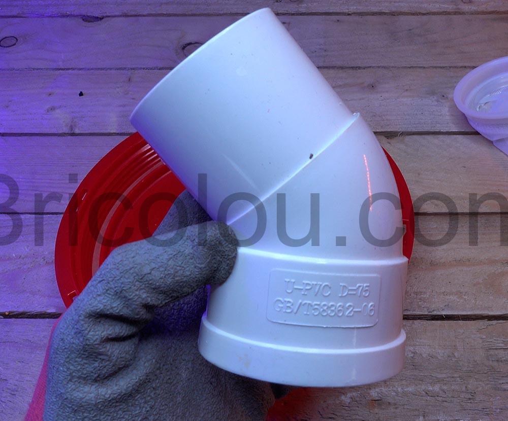 IBC Couvercle IBC Reservoir eau Filtre 245mm Pluie coude IBC Couvercle IBC Réservoir eau Filtre 245mm Pluie coude