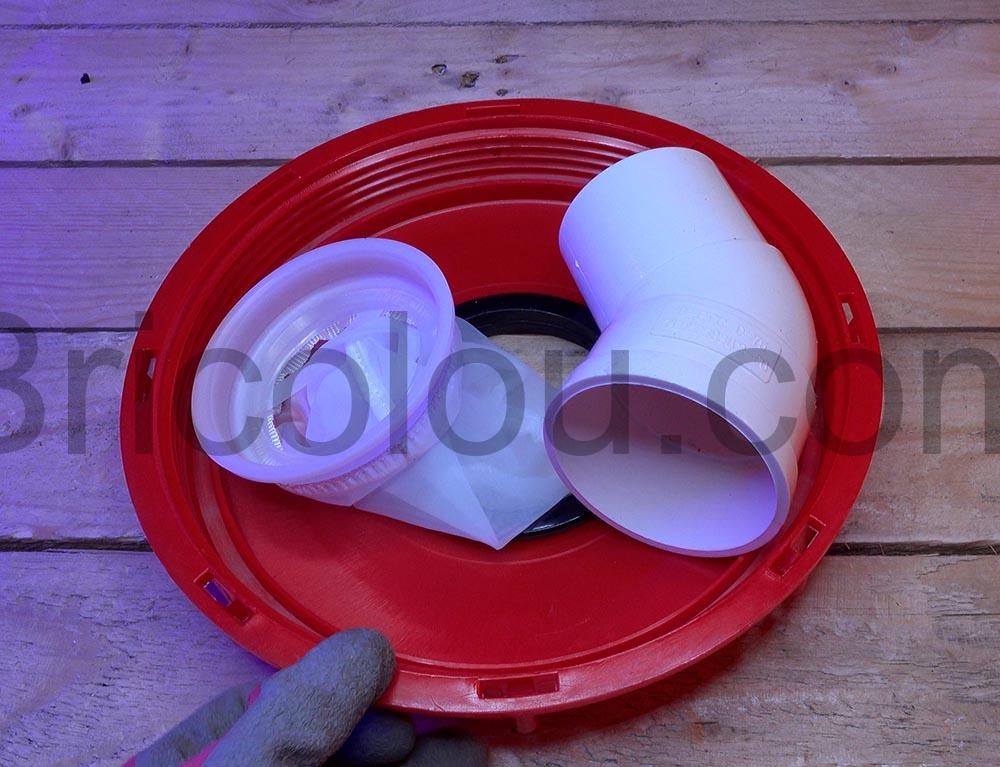 IBC Couvercle IBC Reservoir eau Filtre 245mm Pluie rechange IBC Couvercle IBC Réservoir eau Filtre 245mm Pluie rechange