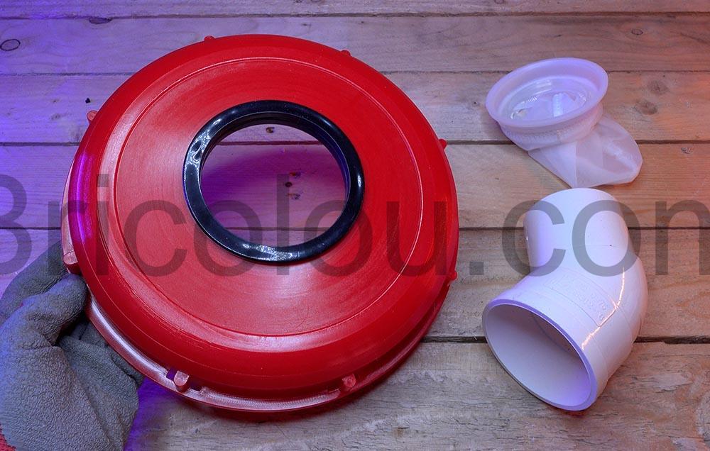 IBC Couvercle IBC Reservoir eau Filtre 245mm Pluie troue IBC Couvercle IBC Réservoir eau Filtre 245mm Pluie troué