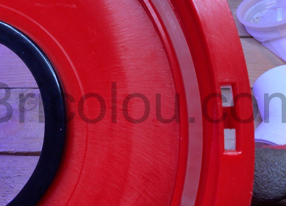 IBC Couvercle IBC Reservoir eau Filtre 245mm joint IBC Couvercle IBC Réservoir eau Filtre 245mm joint