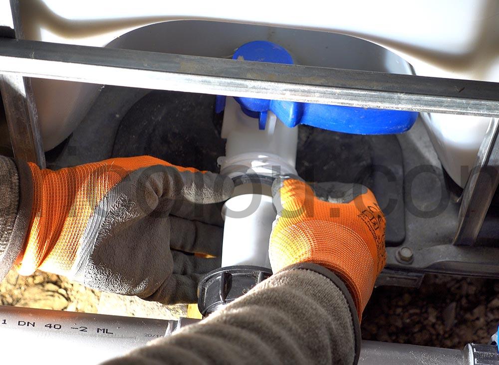 Joint caoutchouc cuve IBC Boutte S60x6 montage Joint caoutchouc cuve IBC Boutté S60x6 montage