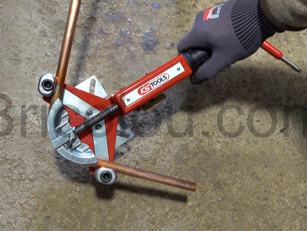KS TOOLS Cintreuse tube cuivre arbalete coubure KS TOOLS Cintreuse tube cuivre arbalète coubure