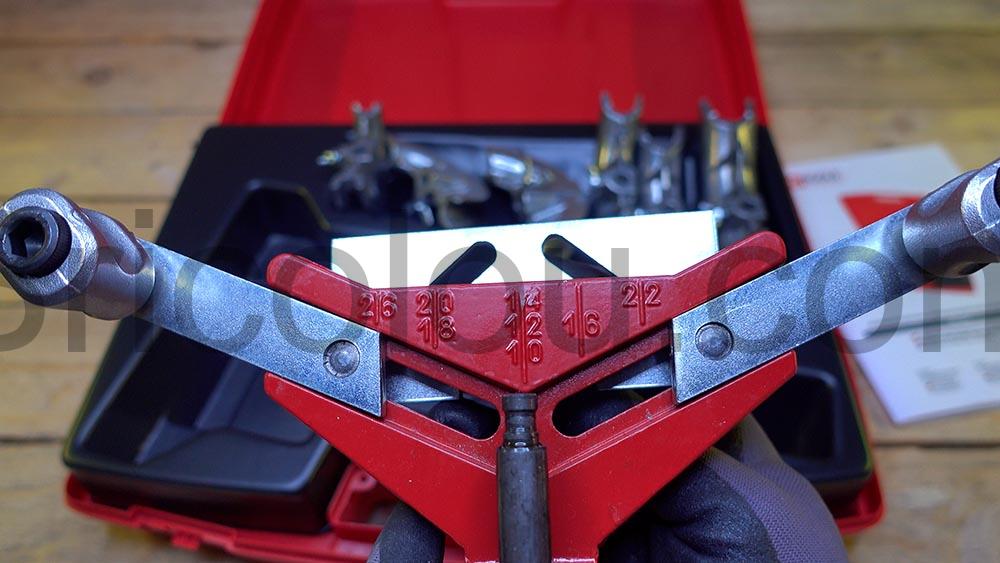 KS TOOLS Cintreuse tube cuivre arbalete KS TOOLS Cintreuse tube cuivre arbalète extention