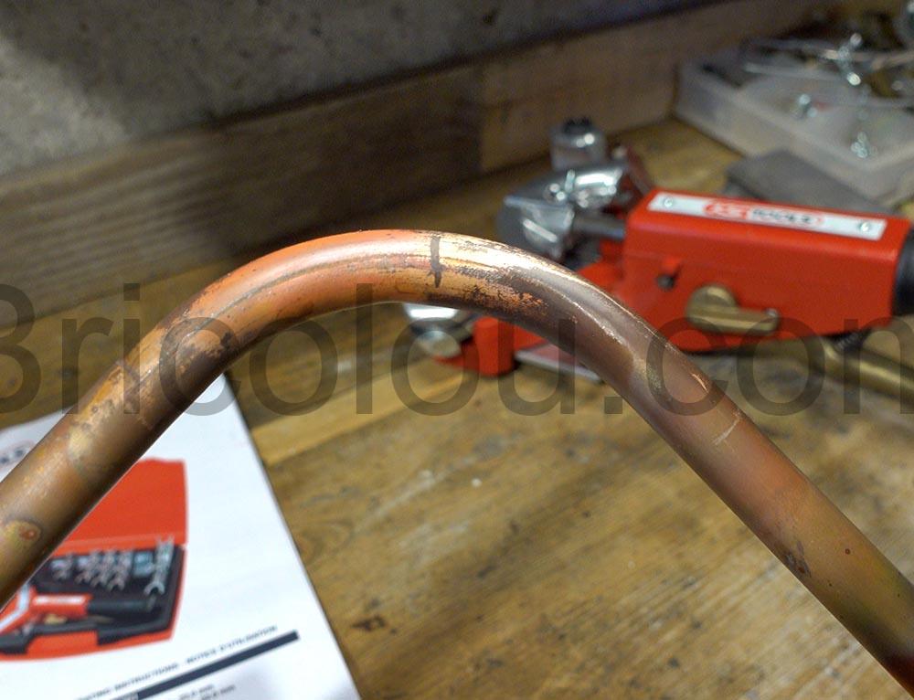 KS TOOLS Cintreuse tube cuivre arbalete resultat KS TOOLS Cintreuse tube cuivre arbalète résultat