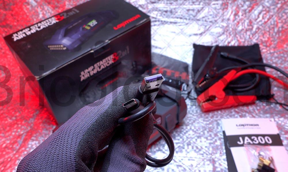 LOKITHOR JA300 Booster Batterie Voiture Compresseurs air Demarreurs Batterie Lithium Lampe LED USB C LOKITHOR JA300 Booster Batterie Voiture Compresseurs air Démarreurs Batterie Lithium Lampe LED USB C