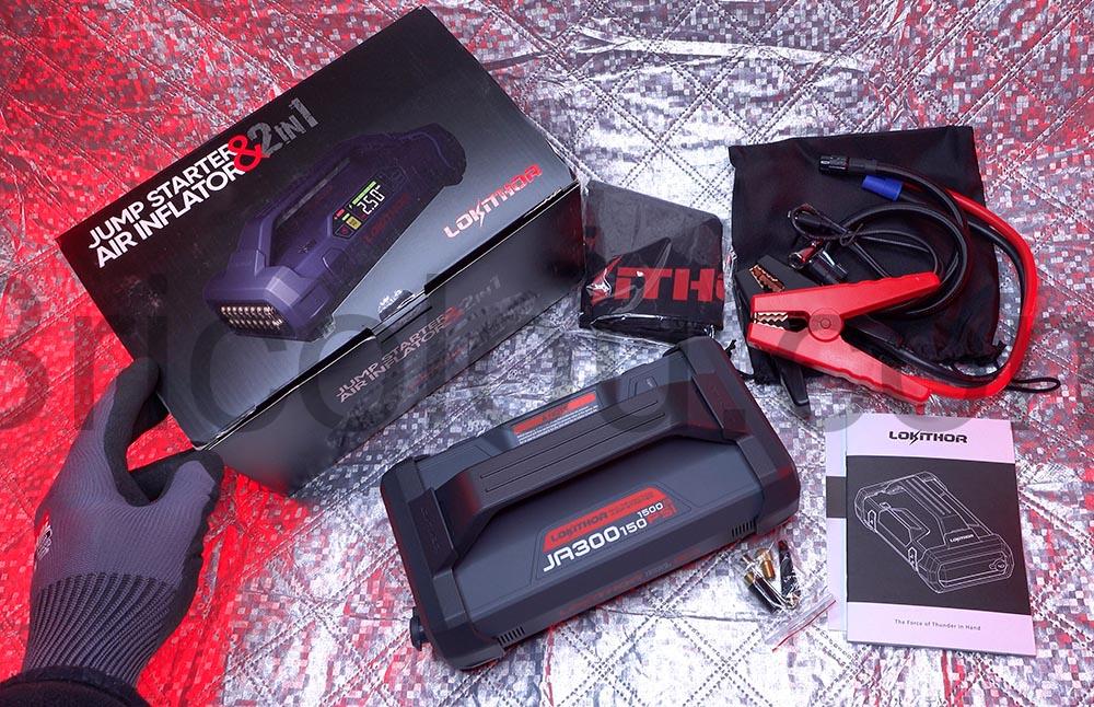 LOKITHOR JA300 Booster Batterie Voiture Compresseurs air Demarreurs Batterie Lithium Lampe LED LOKITHOR JA300 Booster Batterie Voiture Compresseurs air Démarreurs Batterie Lithium Lampe LED
