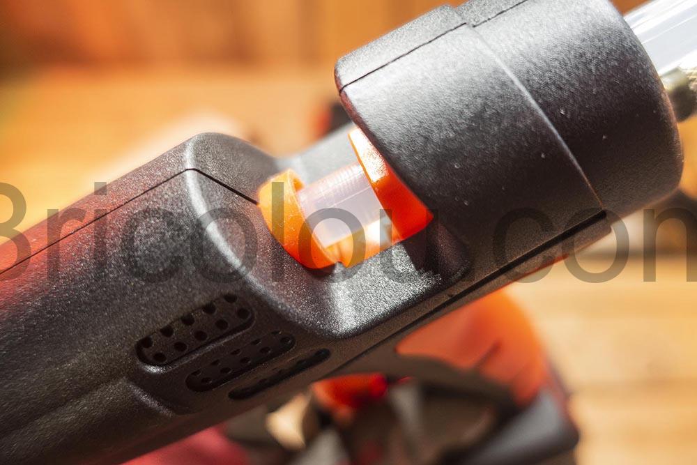 Pistolet a Colle Chaude Sans Fil Myron 70W Chauffage Rapide Affichage Temperature Reglable Pistolet à Colle Chaude Sans Fil Myron 70W Chauffage Rapide Affichage Température Réglable