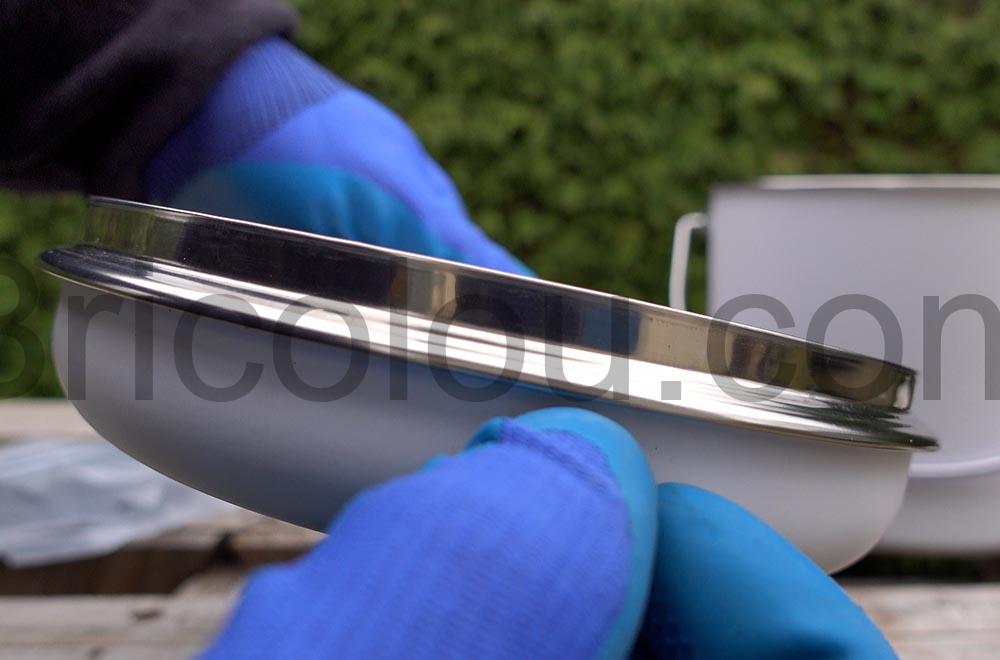 Poubelle Compost Cuisine Bac 3L Acier Inoxydable chrome filtres Charbon My little Lily bord Poubelle Compost Cuisine Bac 3L Acier Inoxydable chromé filtres Charbon My little Lily bord