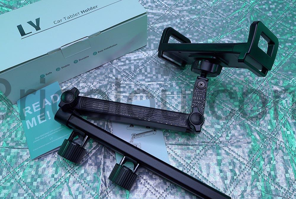 SHCONG Tablette iPad Support Voiture Appuie Tete deplie SHCONG Tablette iPad Support Voiture Appuie TĂȘte dĂ©pliĂ©