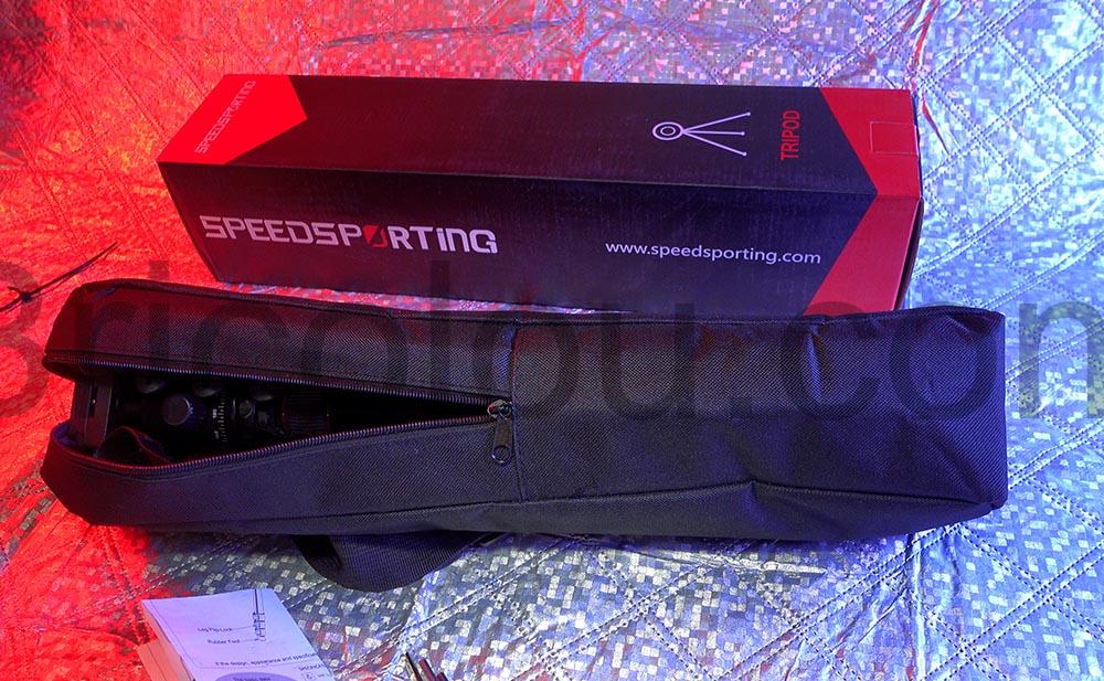 SPEEDSPORTING Trepied Aluminium Photo 195 cm Monopode rotule leger petit sac SPEEDSPORTING Trépied Aluminium Photo 195 cm Monopode rotule leger petit sac
