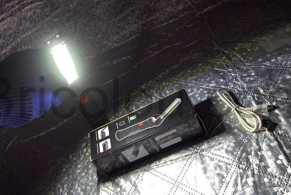 SunTop Lampe Travail Rechargeable Torche LED w52 bancale SunTop Lampe Travail Rechargeable Torche LED w52 bancale