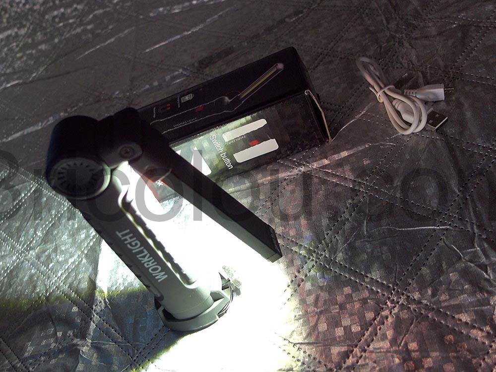 SunTop Lampe Travail Rechargeable Torche LED w52 large SunTop Lampe Travail Rechargeable Torche LED w52 large