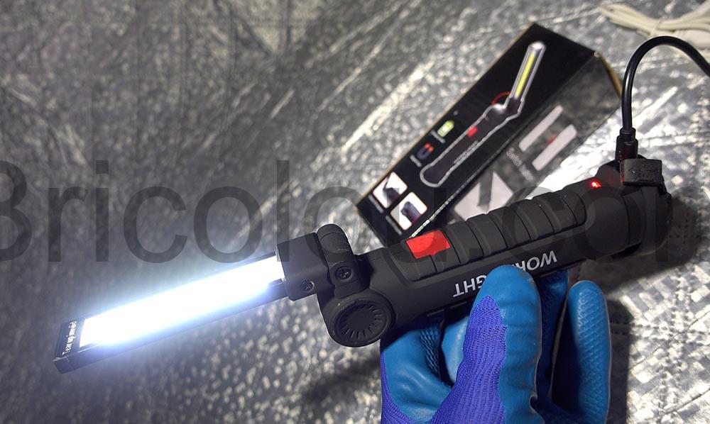 SunTop Lampe Travail Rechargeable Torche LED w52 puisante SunTop Lampe Travail Rechargeable Torche LED w52 puisante