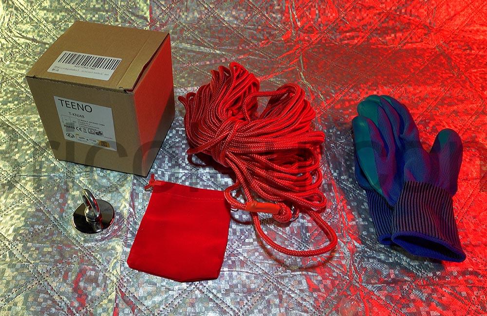 TEENO Aimants Neodyme Puissant O 48 mm recuperation riviere bricolage TEENO Aimants Néodyme Puissant Ø 48 mm récupération rivière bricolage