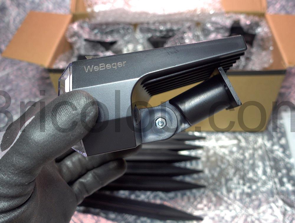 WeBeqer Spot Solaire Exterieur Lampe Jardin inclianaison WeBeqer Spot Solaire Extérieur Lampe Jardin inclianaison