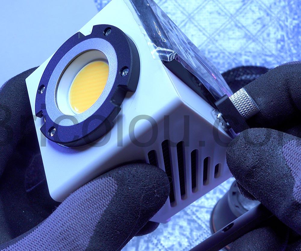 Zhiyun Molus G60 lumiere cine video Lampe LED 60 W spot blocage Zhiyun Molus G60 lumière ciné vidéo Lampe LED 60 W spot blocage